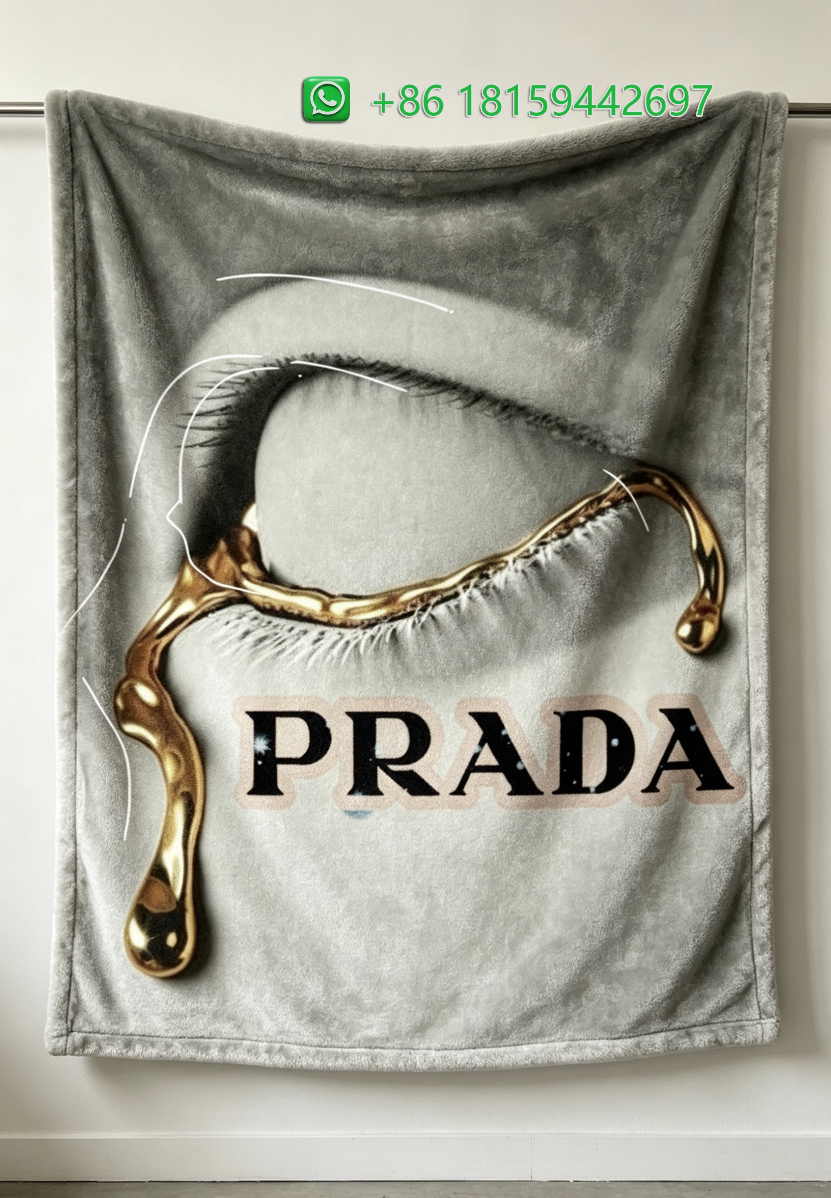 Prada Throw Blankets